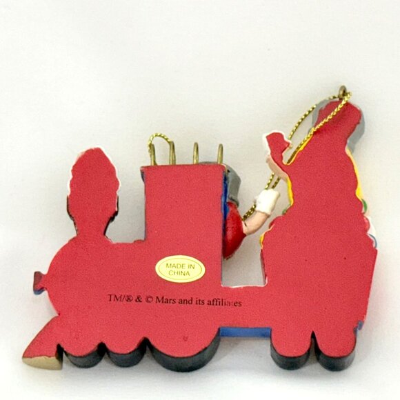 Vintage M&Ms Express Train Christmas Ornament by Kurt Adler - Picture 5 of 6